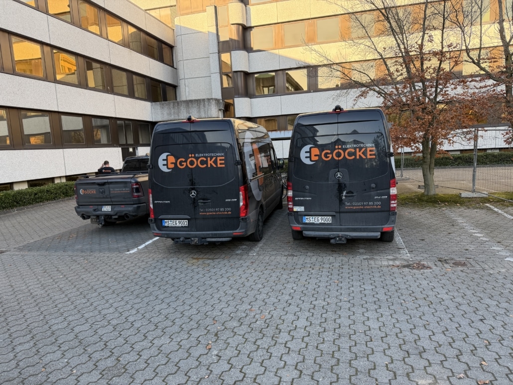 Fuhrpark der Elektrotechnik Göcke GmbH