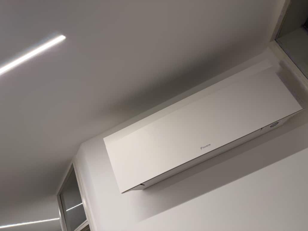Daikin Split-Klimaanlage nach fachgerechter Montage